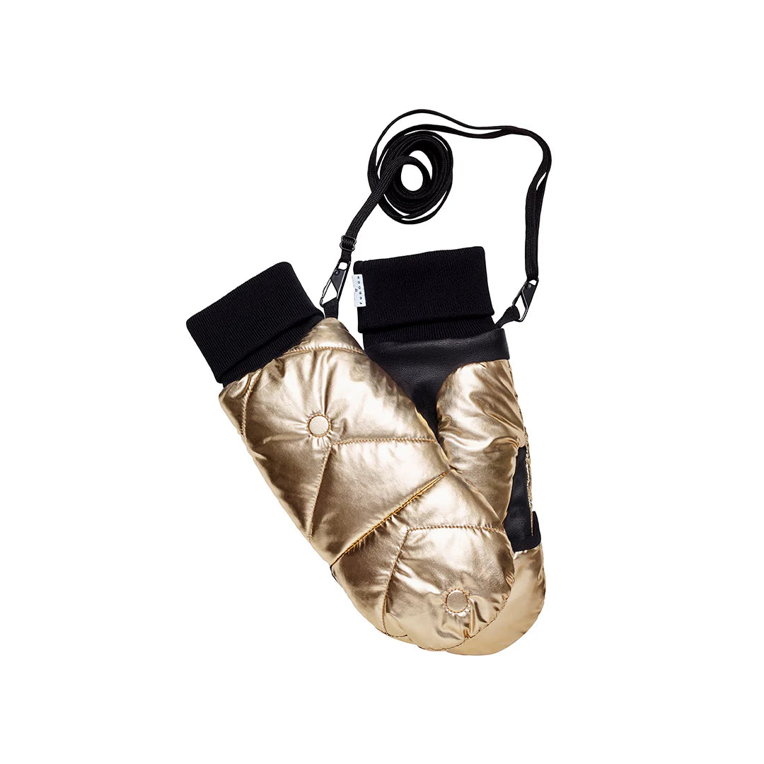 Convertible Mittens - Gold by Fudoon