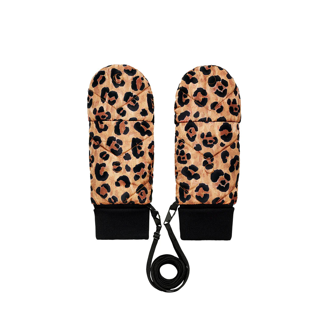 Convertible Mittens -Leopard by Fudoon