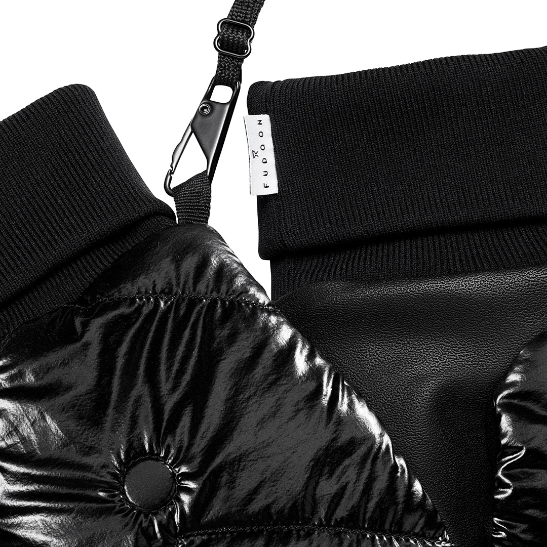 Convertible Mittens - Black by Fudoon