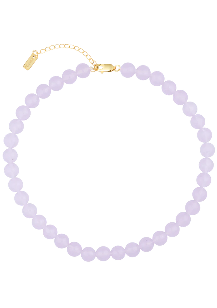Candy Coral Lavender Necklace - Medium by House of Vincent