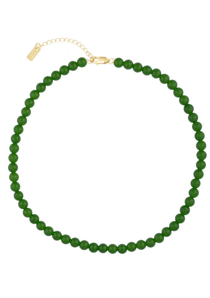 Candy Coral Lucid Green Necklace - Small by House of Vincent