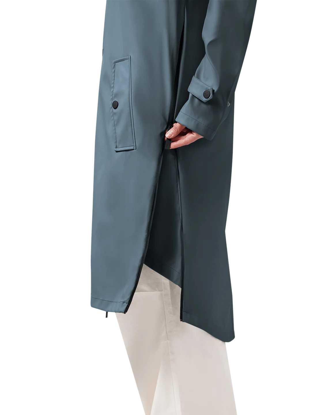 Original Raincoat - Blue Grey by Maium