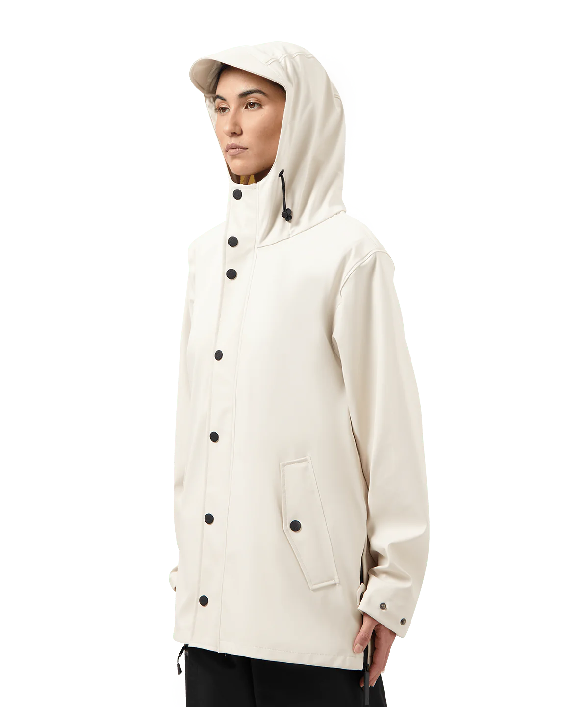 Original Short Raincoat - Off White by Maium