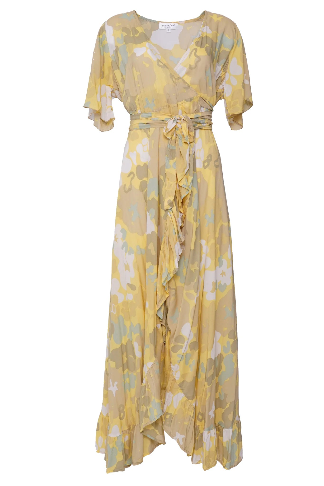 Dani Maxi Dress - Flow Yellow by Poppy Field