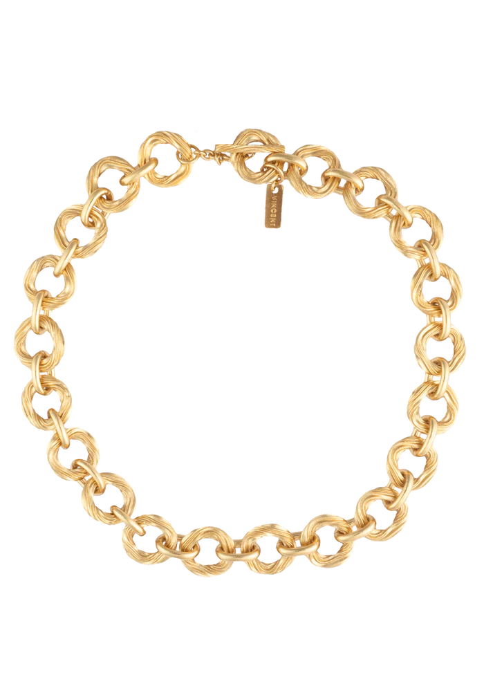 Saga of Clotho Necklace - Gold by House of Vincent
