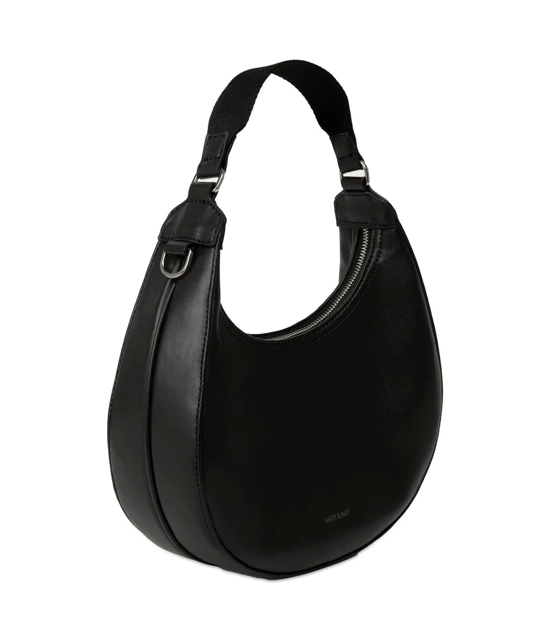 Serena Vegan Hobo Bag - Sol Black by Matt & Nat