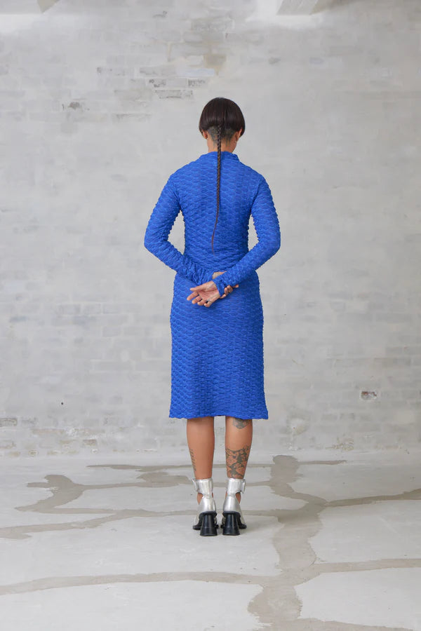 Bubble Wrap Dress - Web Blue by Henrik Vibskov