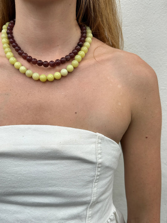 Strawberry Quartz Necklace by Labro