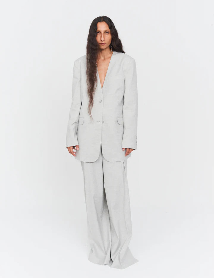 Gabriel Blazer - Light Gray by The Garment