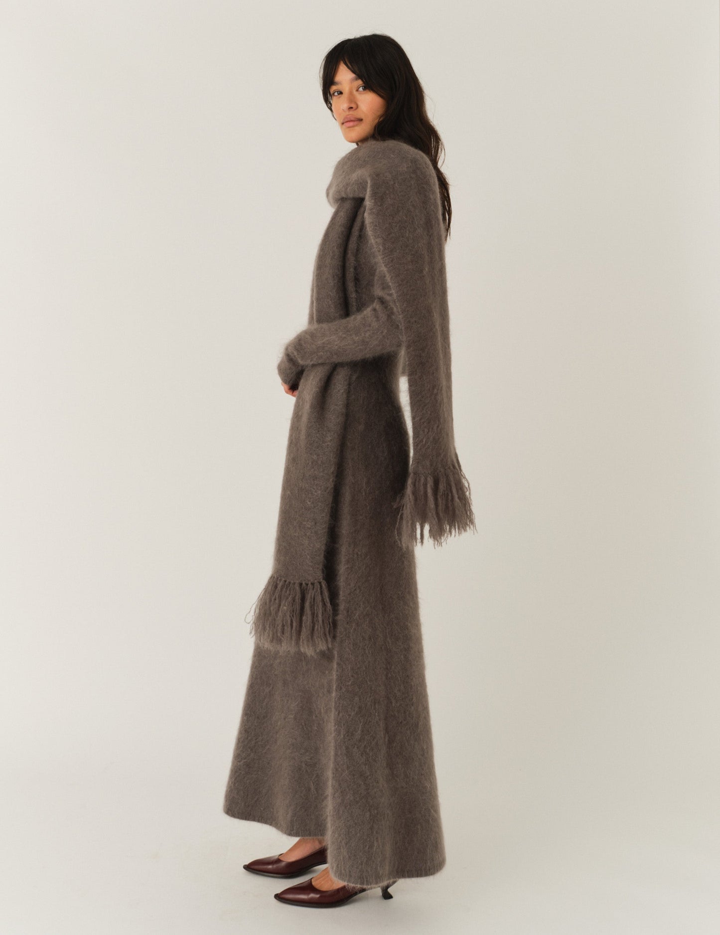 Roma Dress - Grey Melange by The Garment