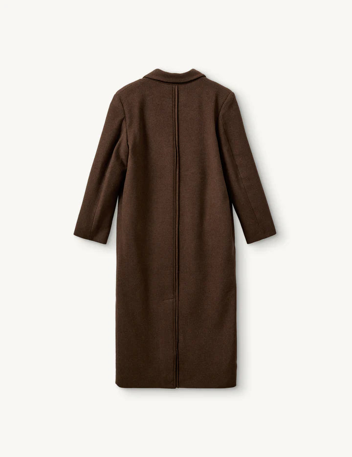 Clooney Man Coat - Brown by The Garment
