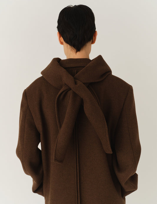 Clooney Scarf - Brown by The Garment