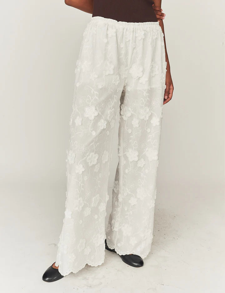Fleur Pants - Cream by The Garment