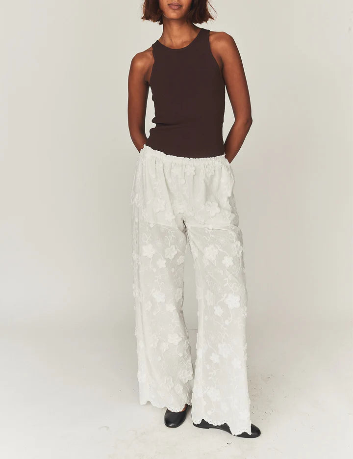 Fleur Pants - Cream by The Garment