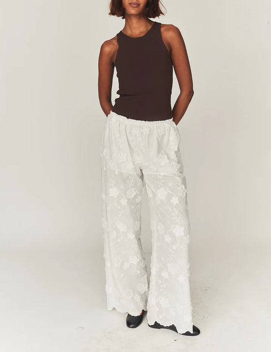 Fleur Pants - Cream by The Garment
