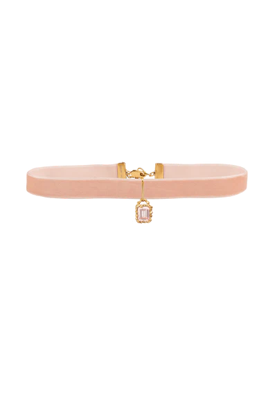 String of Venus Choker Candy Quartz - Gold by House of Vincent