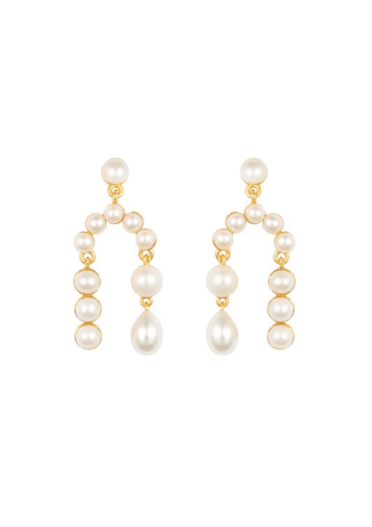 Venus Equity Earrings - Gold House of Vincent