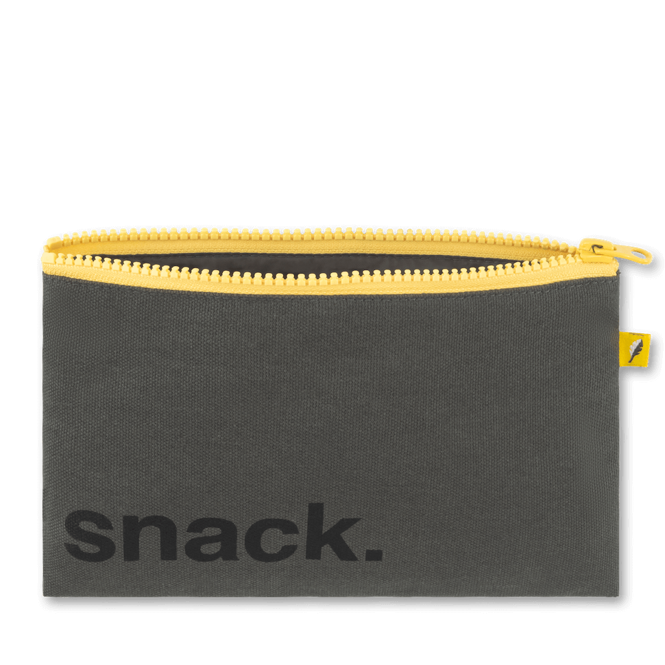 Zip Snack Bag 'Snack' Dusk by Fluf