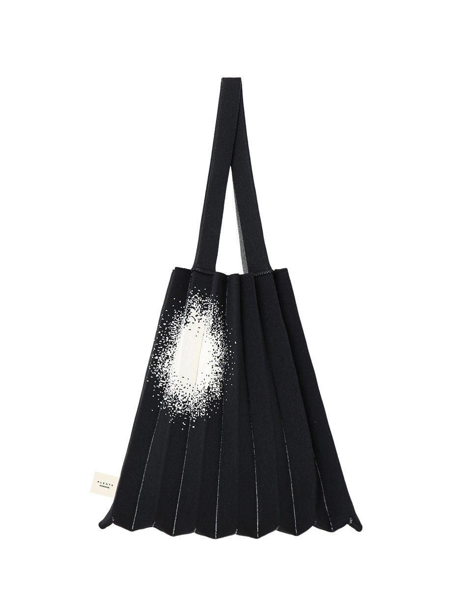 Tote Bag - White Black by PleatsMama