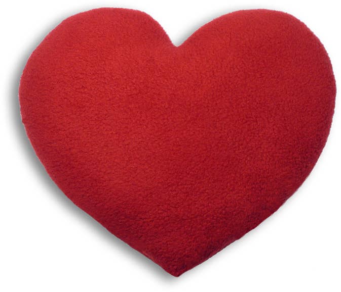 Heart Heat Pillow - Polka Dot Red by Leschi