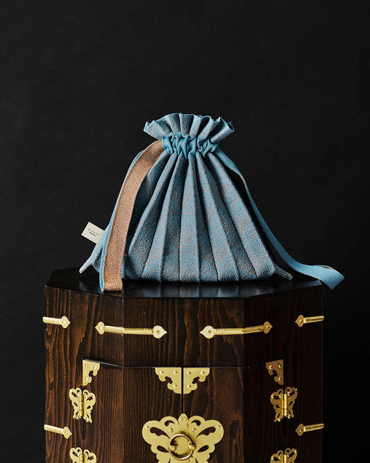 Mini Bubble Bag - Vintage Blue by PleatsMama