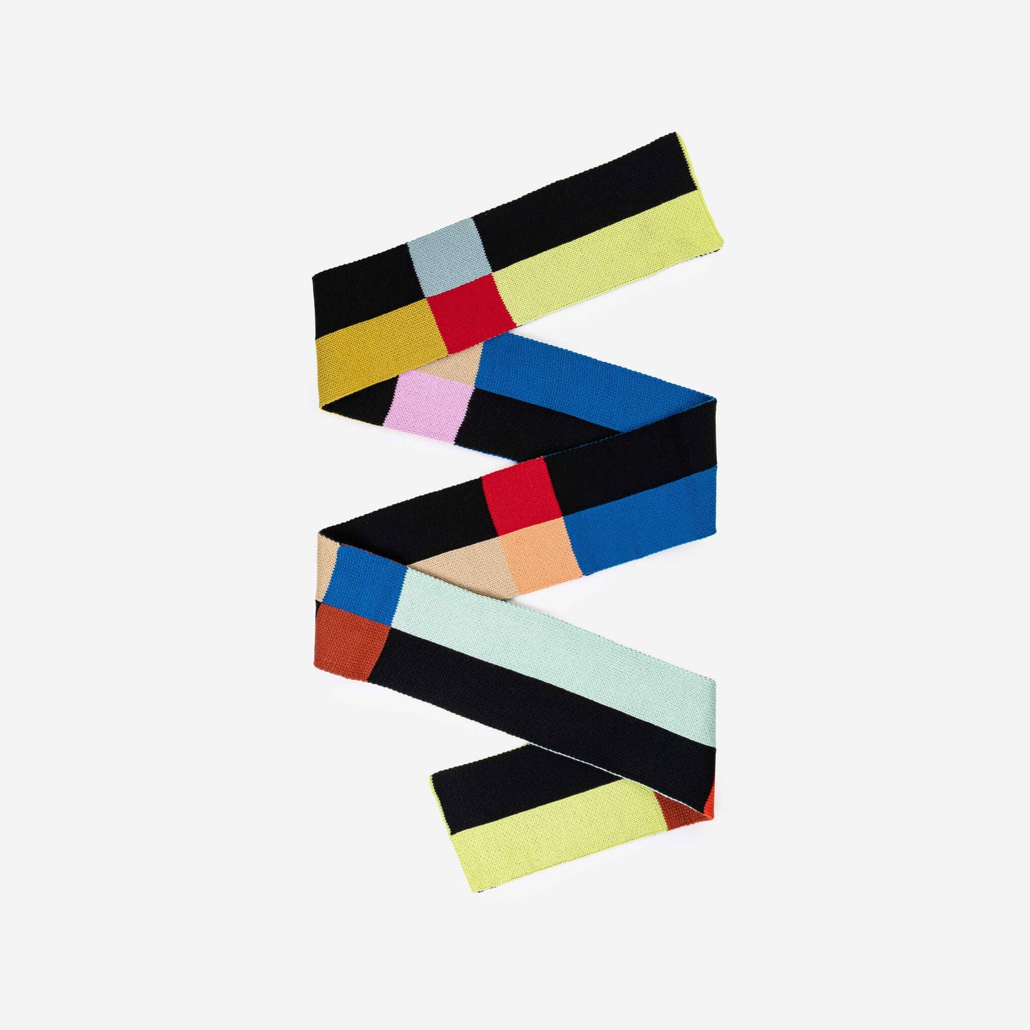 Chroma Skinny Scarf: Black