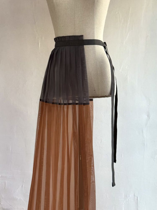 Soojka Half Aprons - Grey Rust by Troa - PRE-ORDER