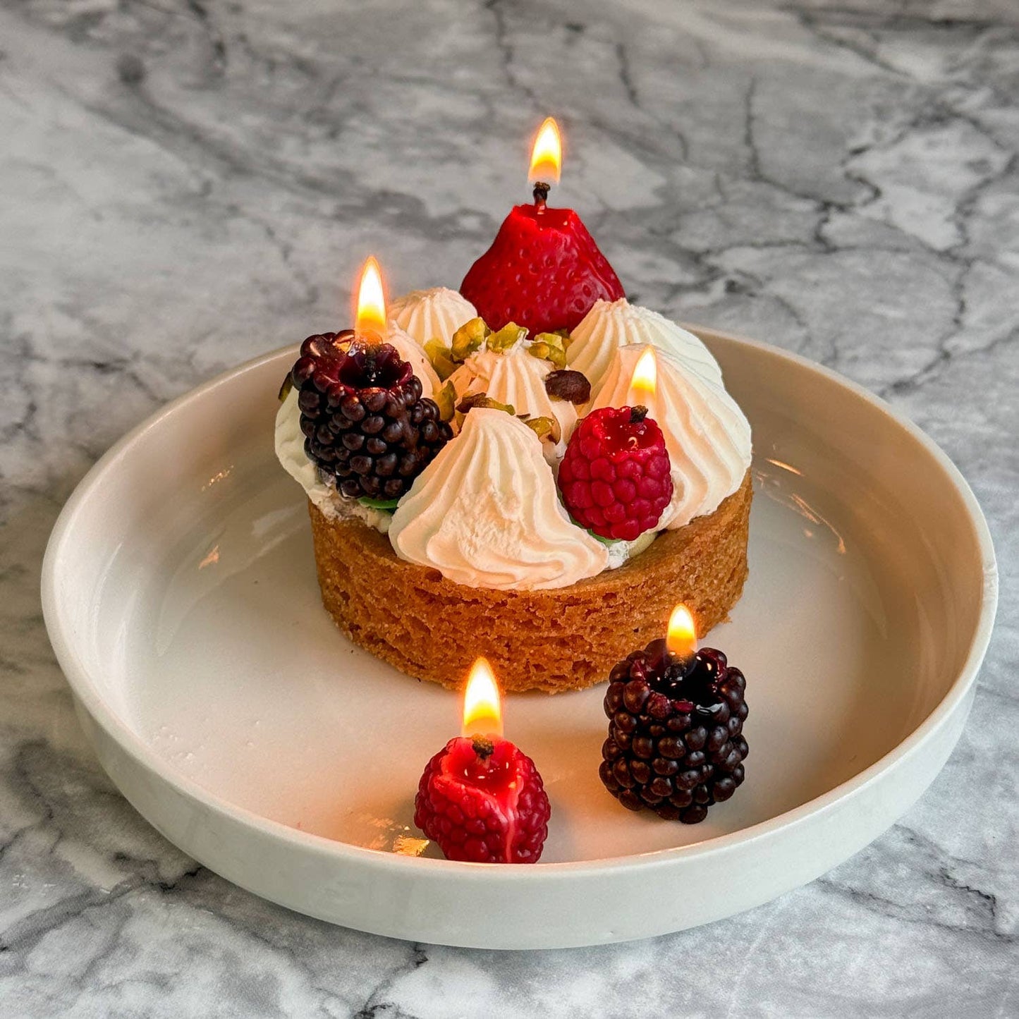 Candleberries – Berry-Shaped Birthday Candles (Set of 14) by Botanopia
