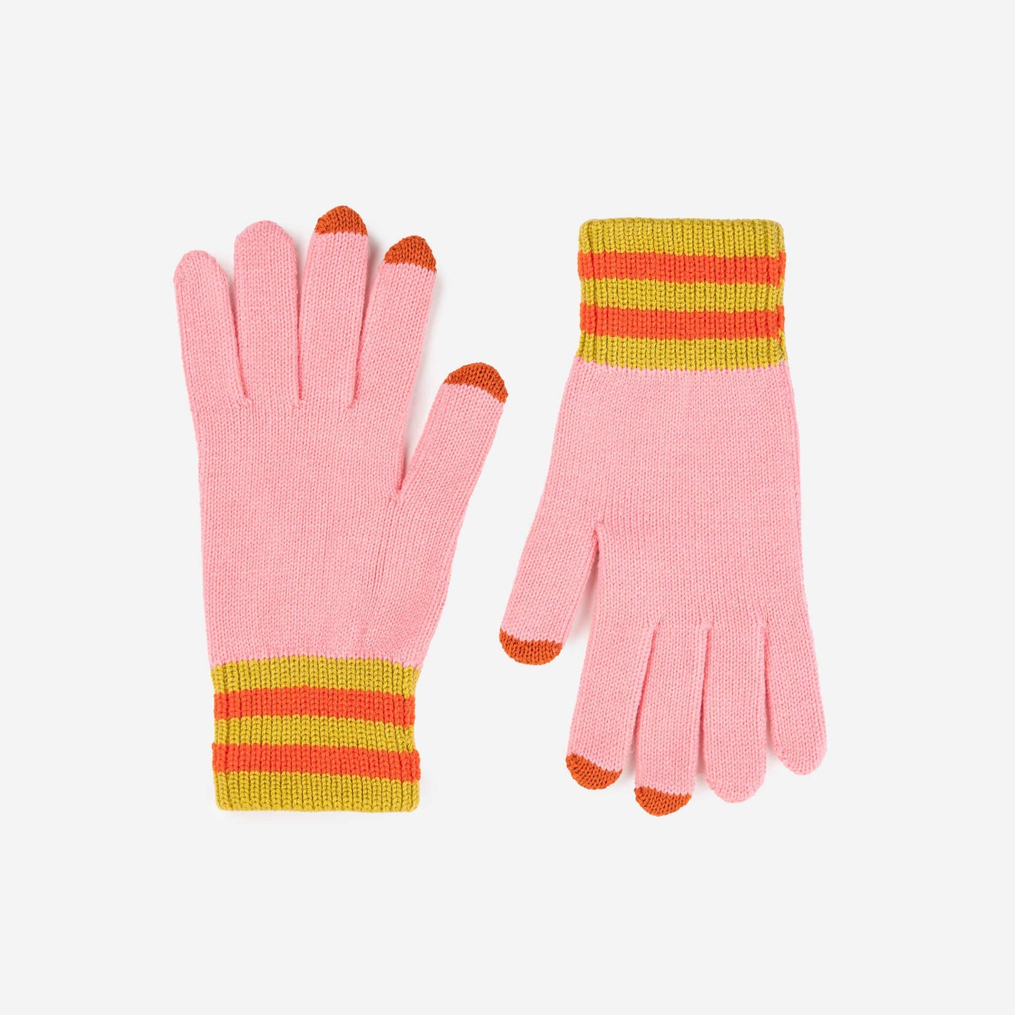 Sport Cuff Touchscreen Gloves: Lilac