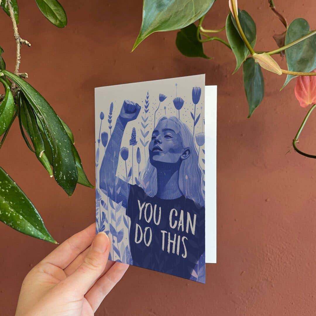 You can do this | Encouragement Card | Friendship Card: Kraft paper