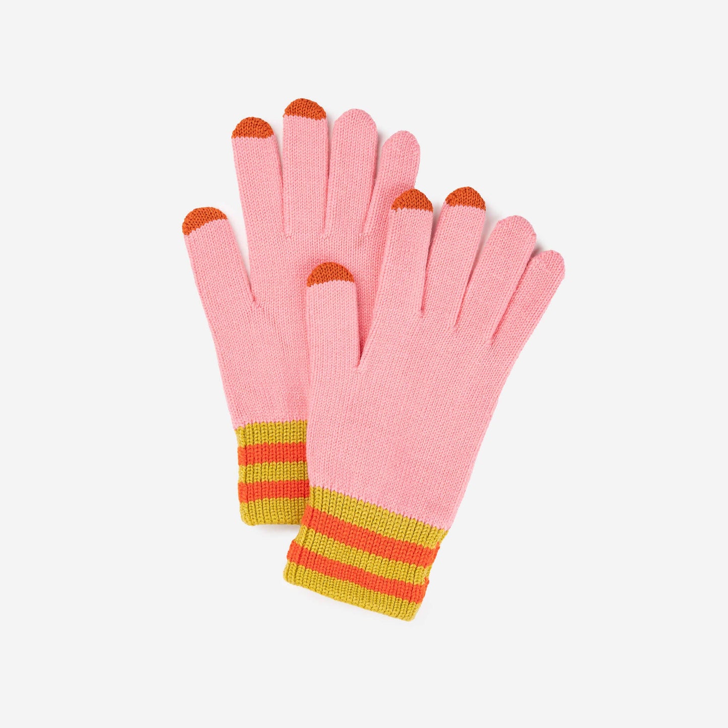 Sport Cuff Touchscreen Gloves: Lilac