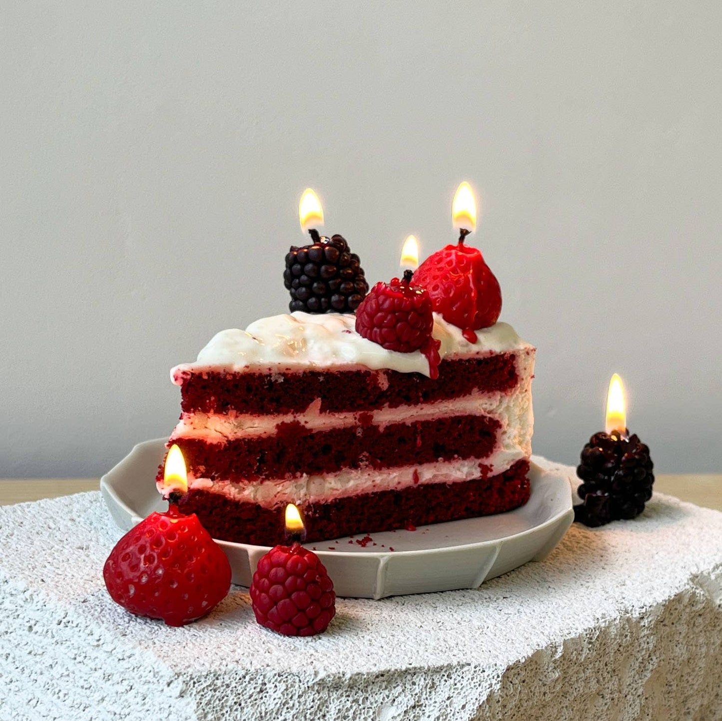 Candleberries – Berry-Shaped Birthday Candles (Set of 14) by Botanopia