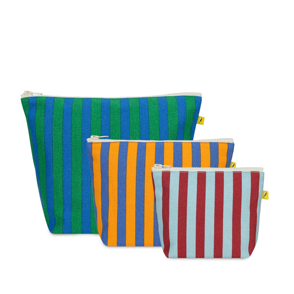 Zip Set of 3 - Awning Stripe by Fluf