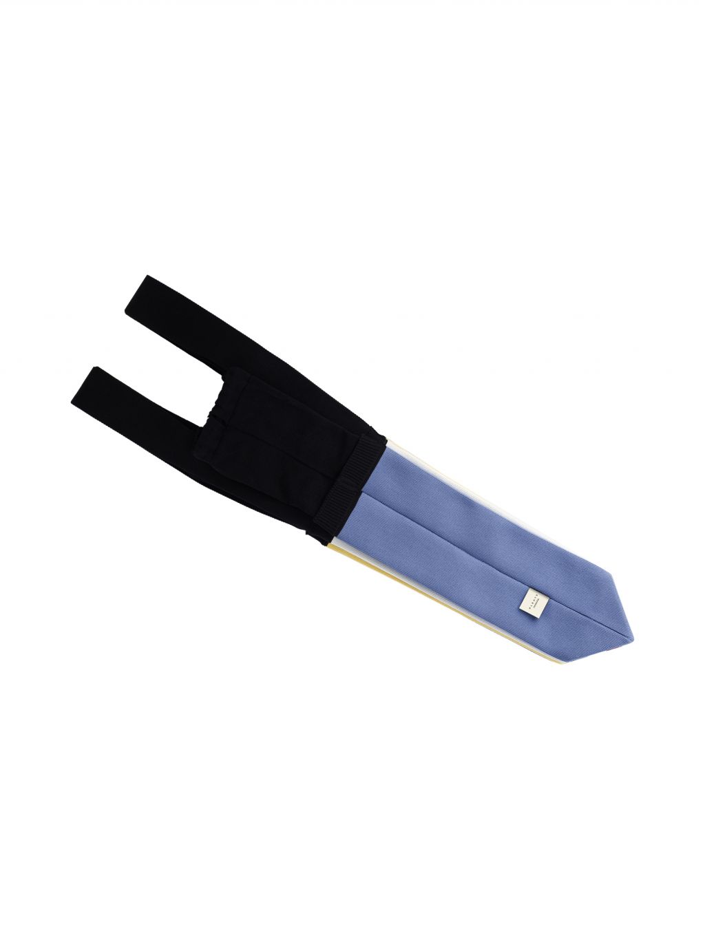 Big Shoulder Bag - Urban Stripe Blue by PleatsMama