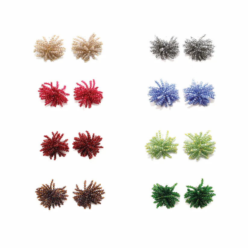 Pompom Earrings by Kroon 02