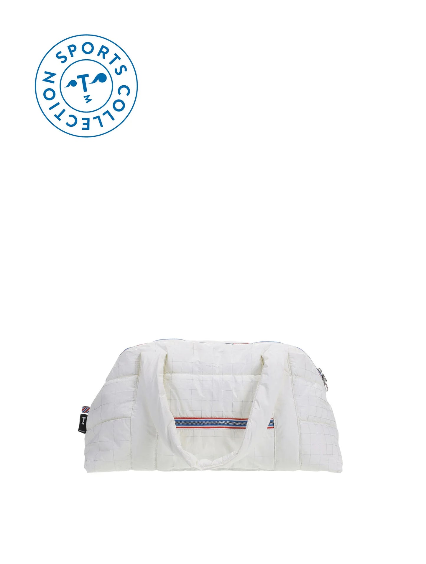 Melle Puffy Sports Bag - Tyvek White by Tinne + Mia