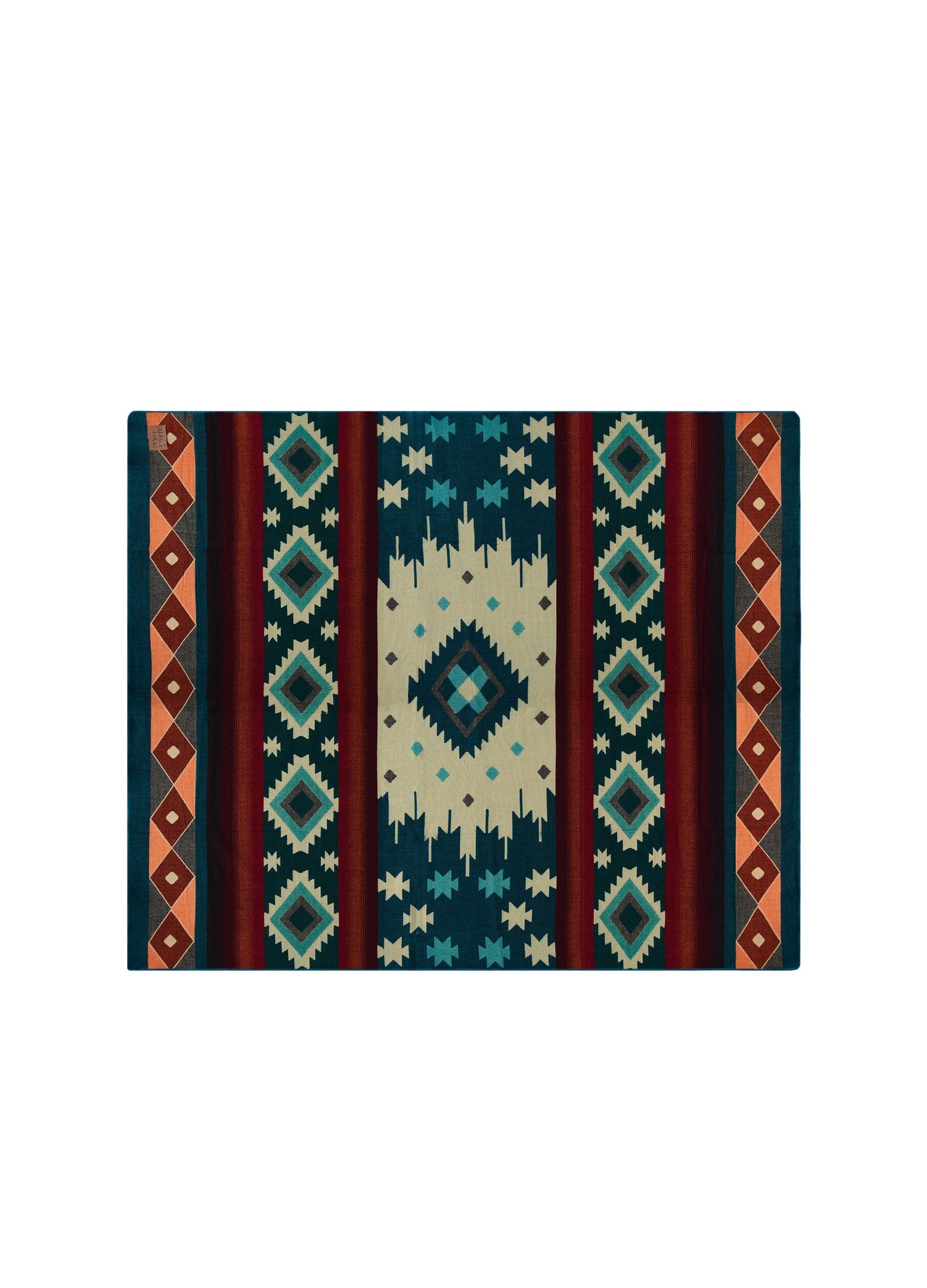 Plaid Native Turquoise by Alpaca Loca