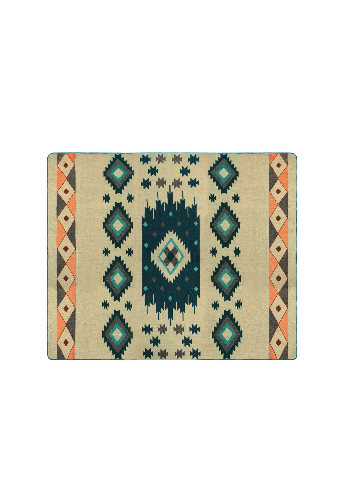 Plaid Native Turquoise by Alpaca Loca