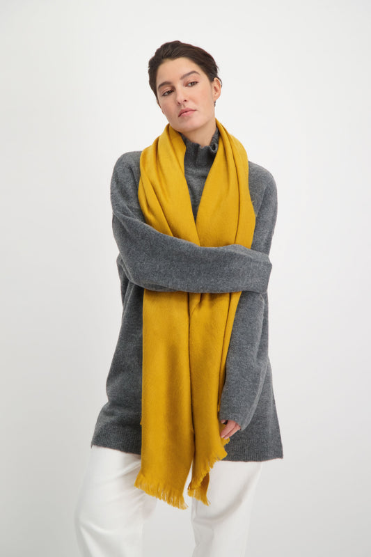 Scarf Ocher by Alpaca Loca