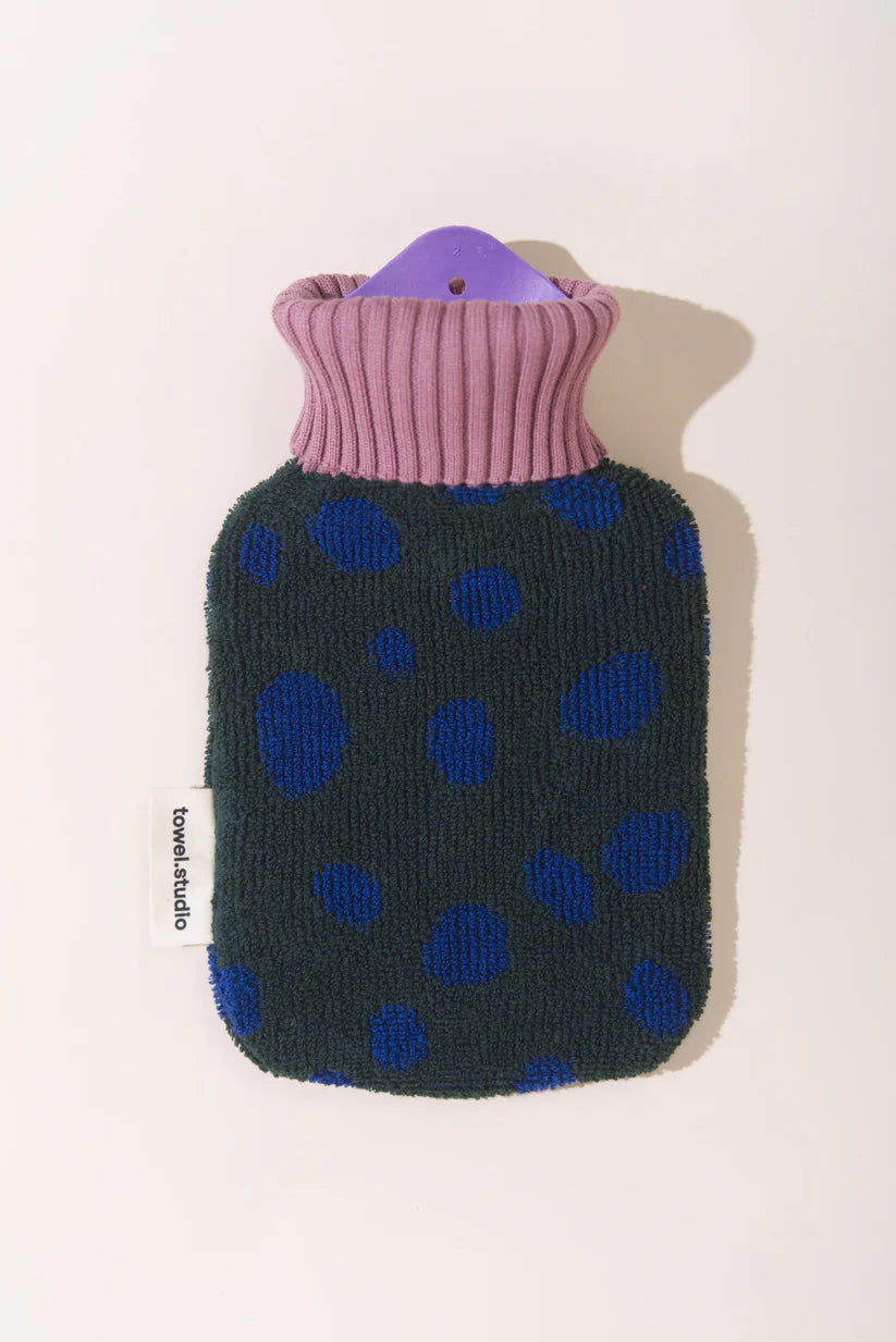 Pebbles Hot Water Bottle | Grapevine | Small (0.8 Liter) by Towel Studio