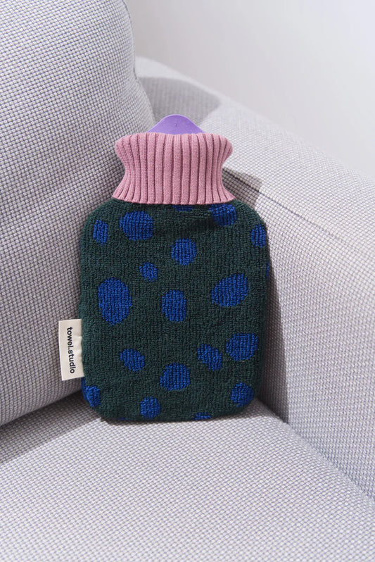 Pebbles Hot Water Bottle | Grapevine | Small (0.8 Liter) by Towel Studio