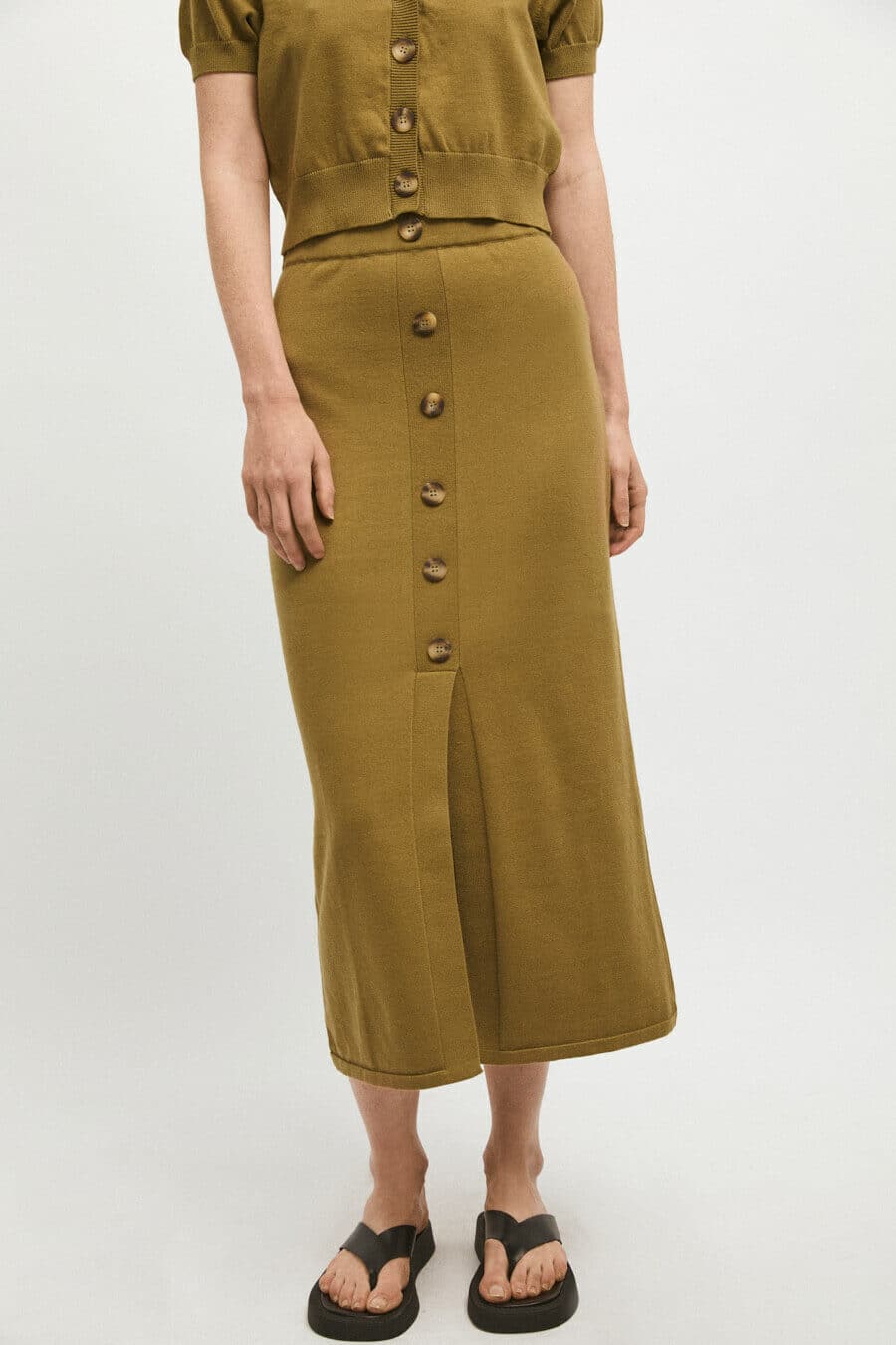 Teodora Skirt Khaki by Rita Row