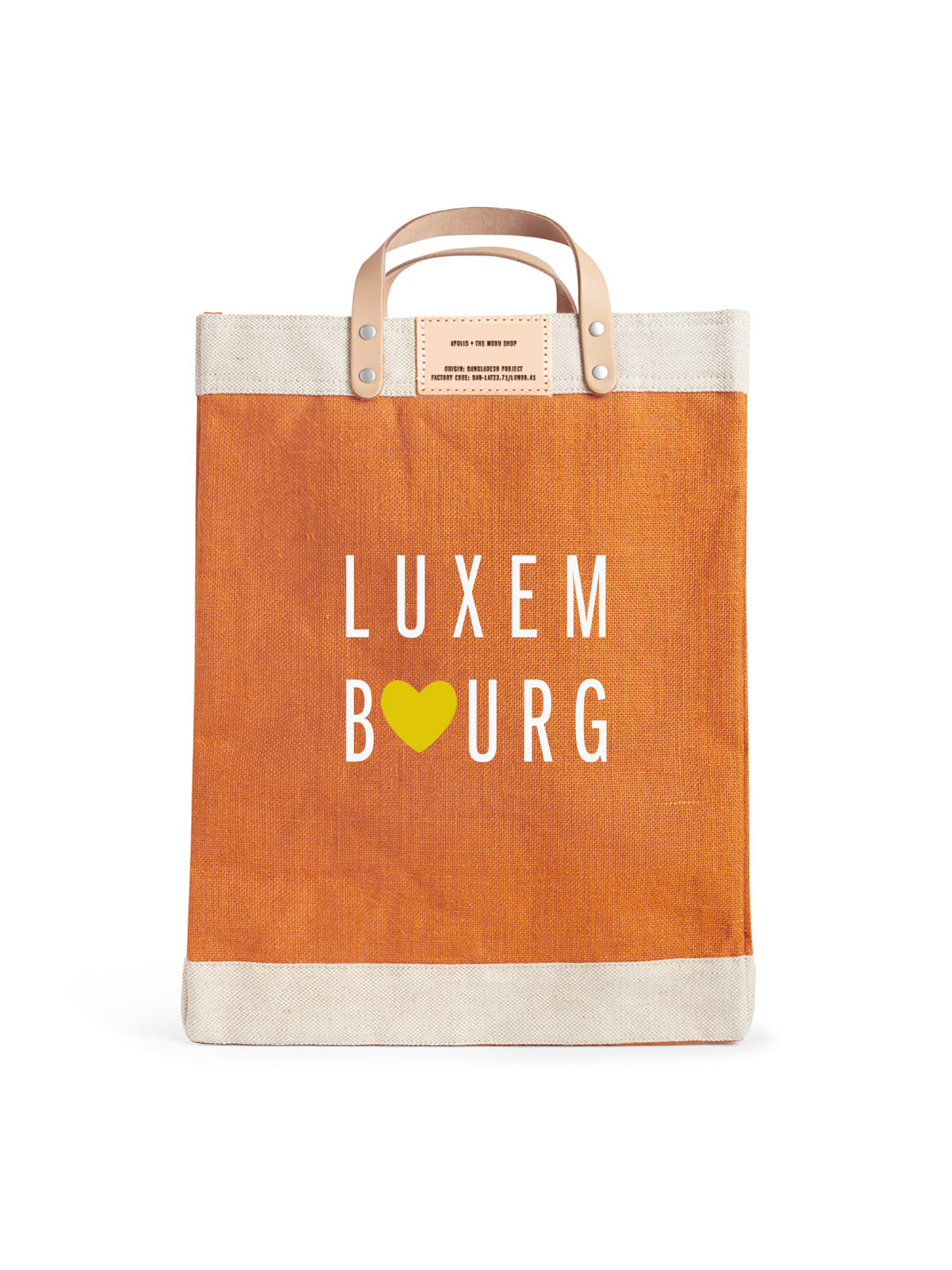 Large Luxembourg Market Bag Orange