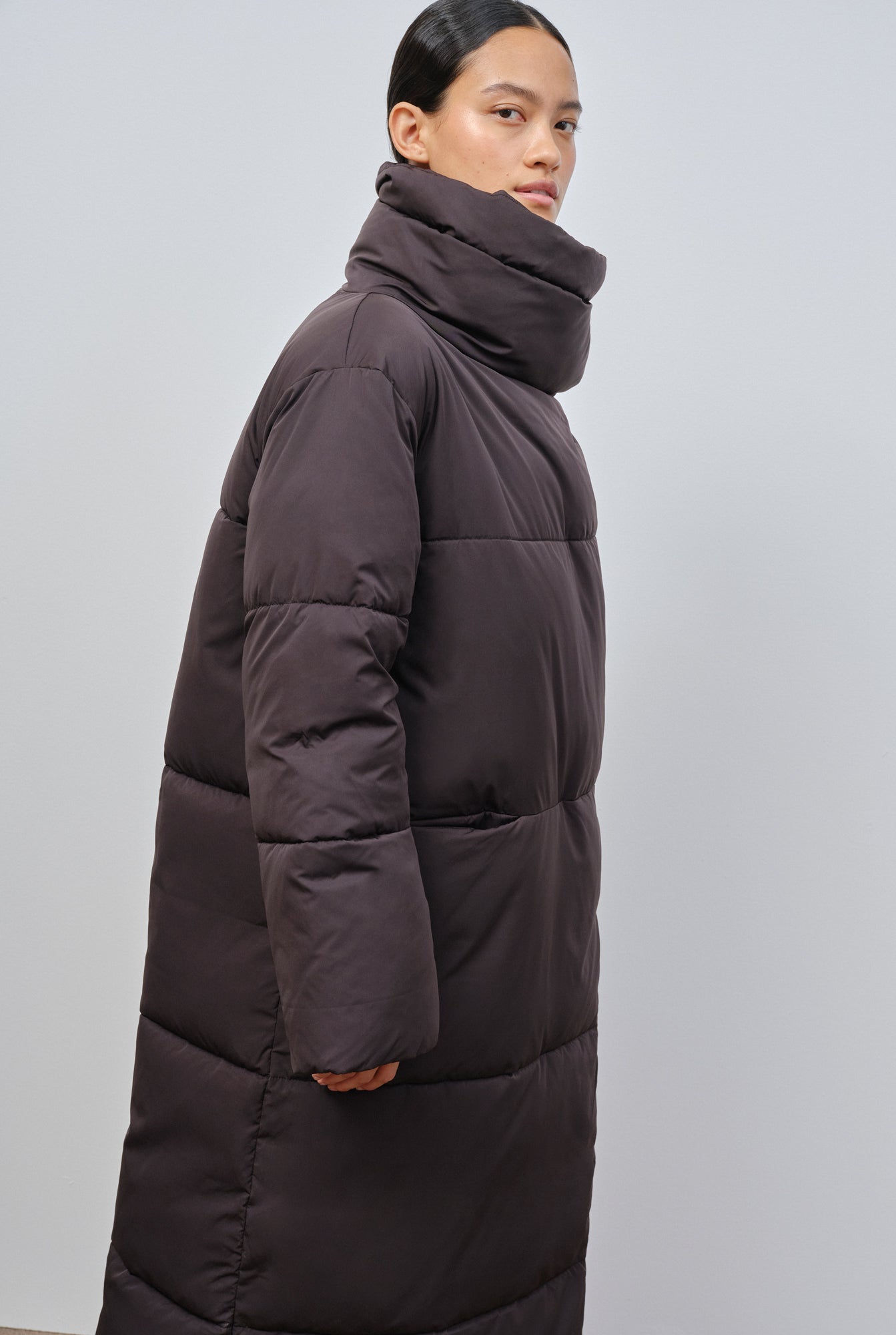 Black hotsell open coat