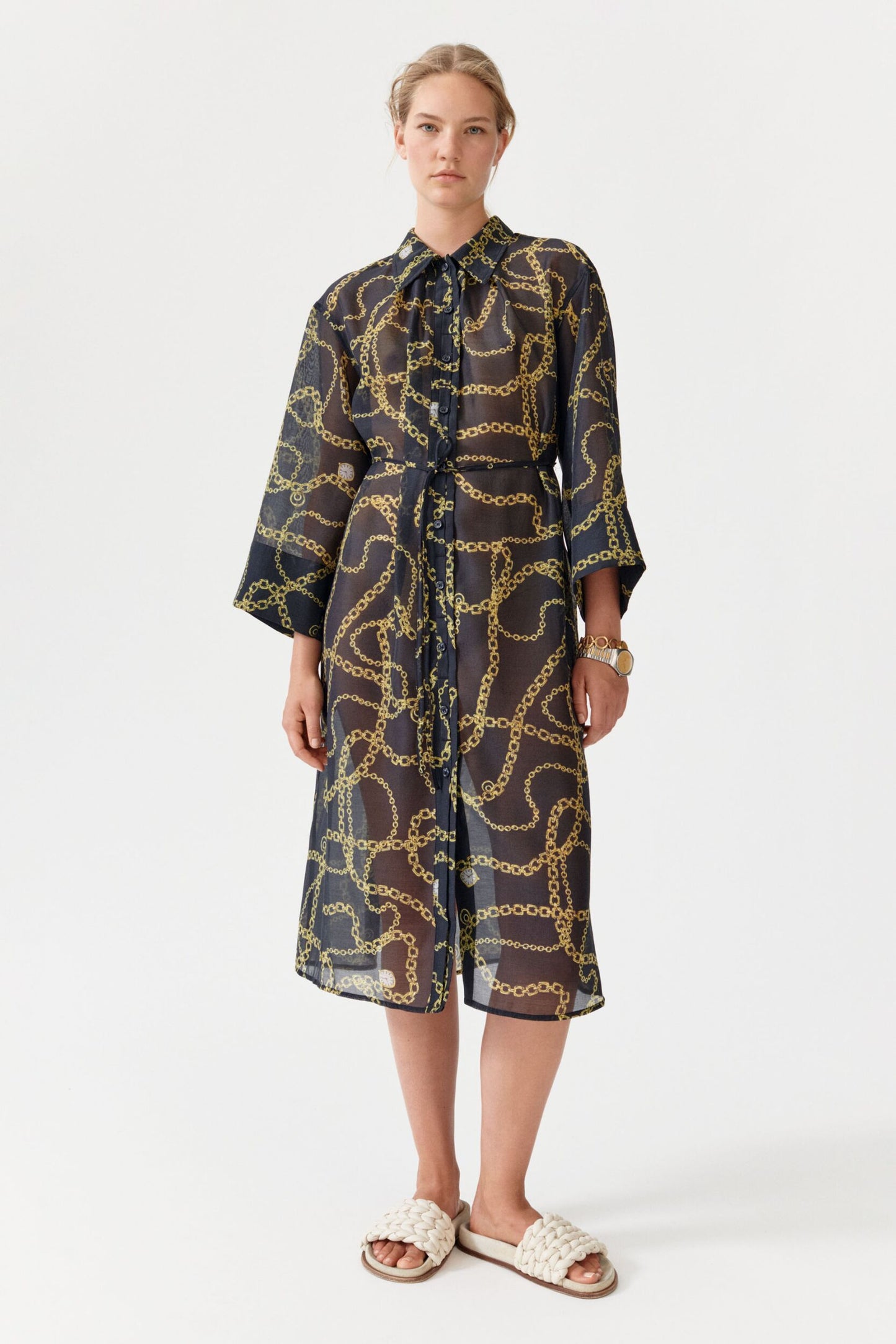 Akiva Dress - Black Chain by Baum und Pferdgarten