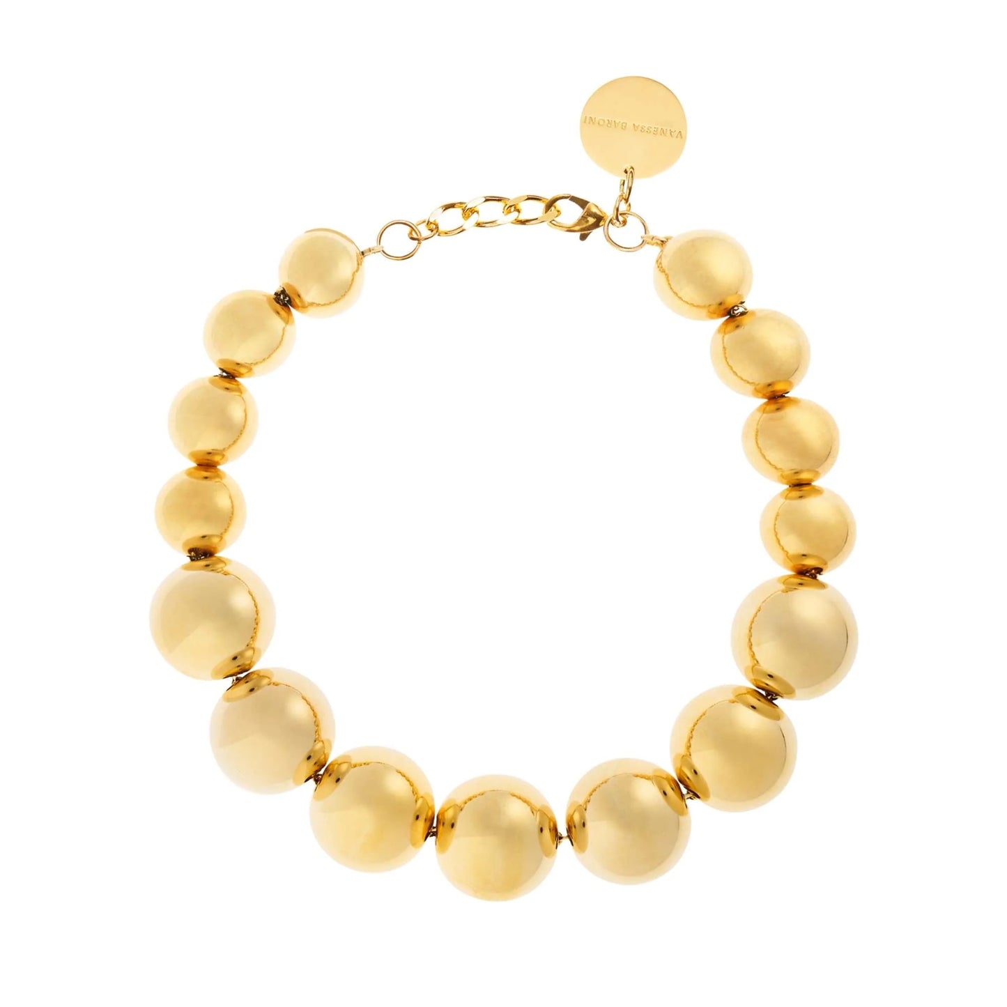 Beads Necklace - Gold by Vanessa Baroni