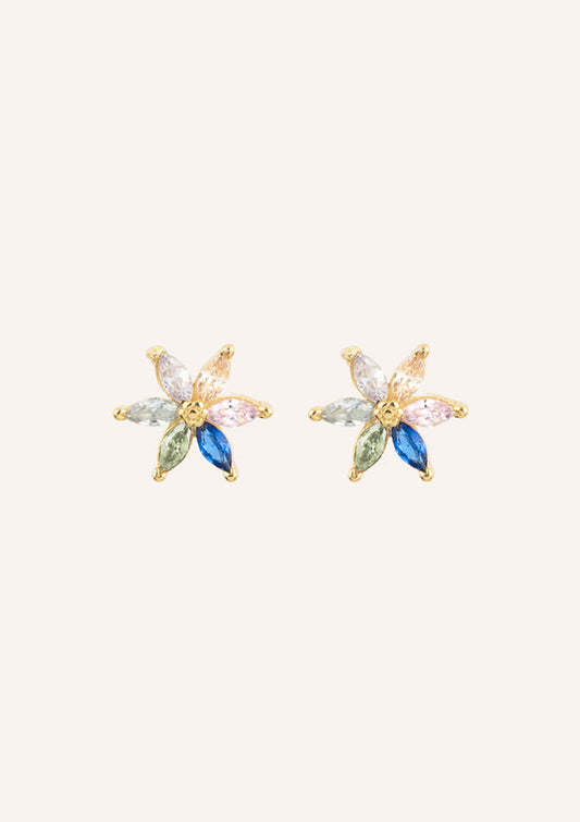 AURA IRIDESCENCE EARRINGS GILDED - by House of Vincent