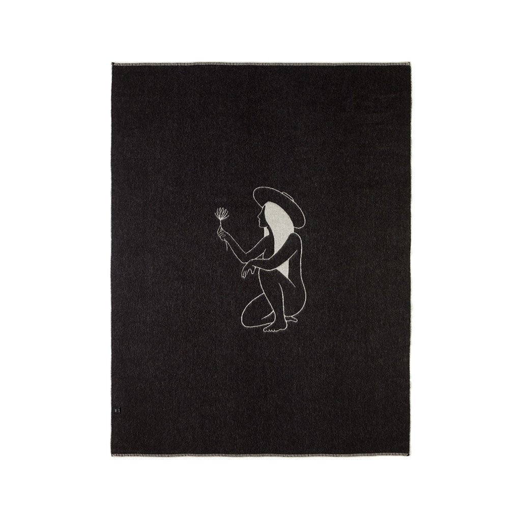 Yoko Reversible 100% Baby Alpaca Throw by Blacksaw