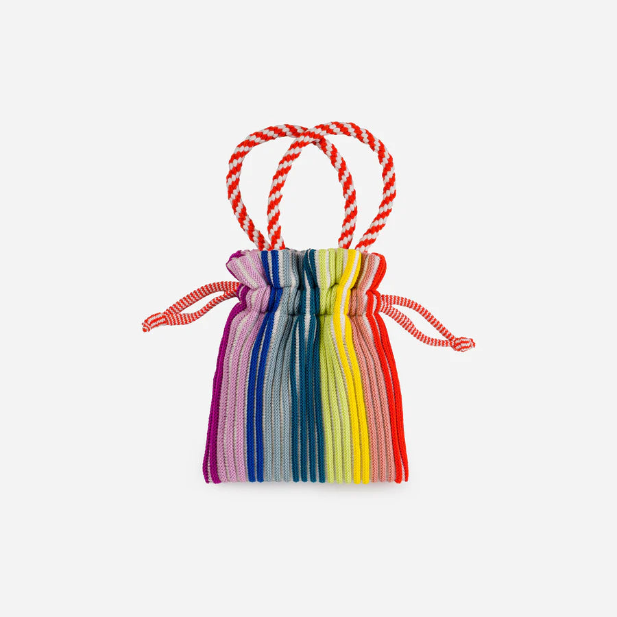 Candy Stripe Mini Tote - Rainbow by Verloop