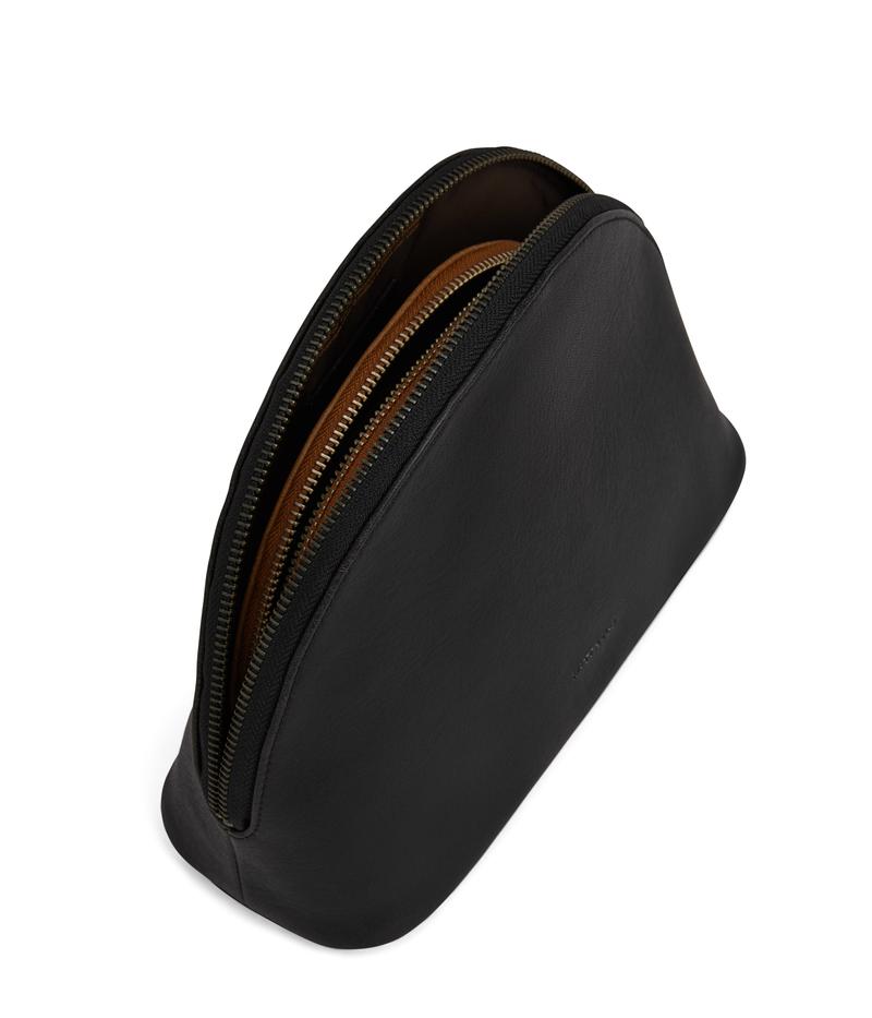 Duet Toiletry Cases in Black/Chili Matte by Matt & Nat